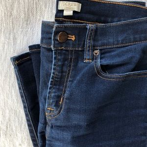 GUC J. Crew dark wash denim